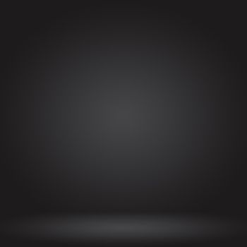 Abstract luxury blur dark grey and black gradient, used as background studio wall for display your products