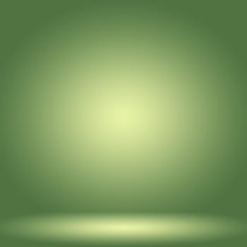 Abstract blur empty Green gradient Studio well use as background,website template,frame,business report.