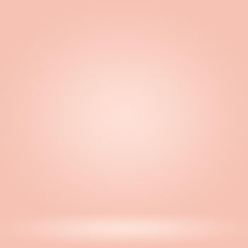 abstract blur of pastel beautiful peach pink color sky warm tone background for design as banner,slide show or others.