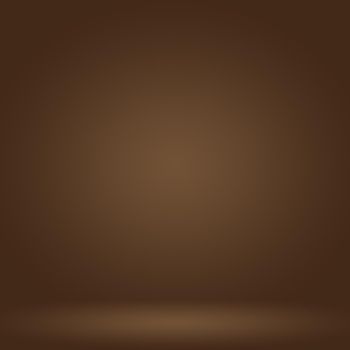 Abstract Smooth Brown wall background layout design,studio,room,web template,Business report with smooth circle gradient color.