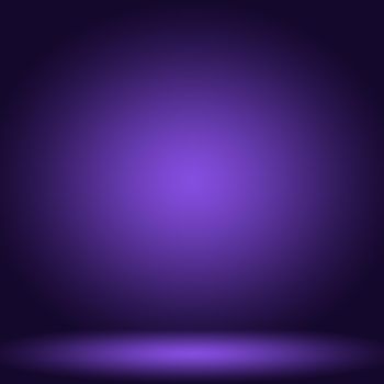 Studio Background Concept - abstract empty light gradient purple studio room background for product