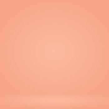 abstract blur of pastel beautiful peach pink color sky warm tone background for design as banner,slide show or others.