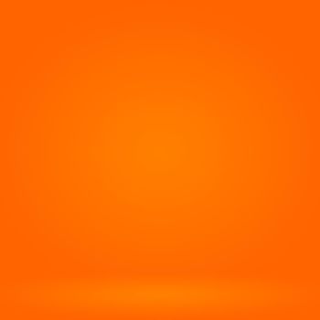 Abstract smooth Orange background layout design,studio,room, web template ,Business report with smooth circle gradient color.