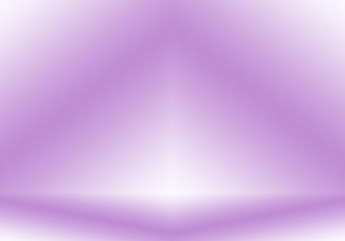 Studio Background Concept - abstract empty light gradient purple studio room background for product