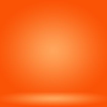 Abstract smooth Orange background layout design,studio,room, web template ,Business report with smooth circle gradient color.