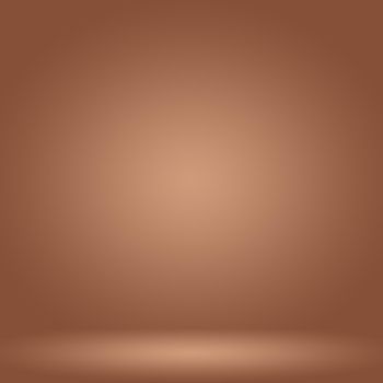 Abstract Smooth Brown wall background layout design,studio,room,web template,Business report with smooth circle gradient color.