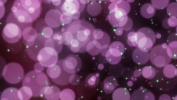 Pink dot and dust sparkle abstract background