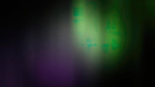 Green and purple aurora pattern abstract background