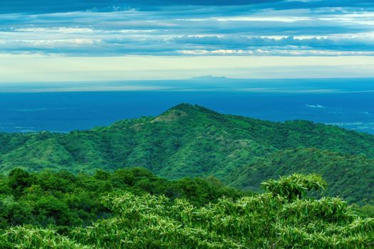 View of very beautiful landscape in Mago National Park, Omo Valley, region Southern Nations, Africa nature and wilderness