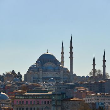 The Suleymaniye Mosque is an Ottoman imperial mosque in Istanbul, Turkey. It is the largest mosque in the city