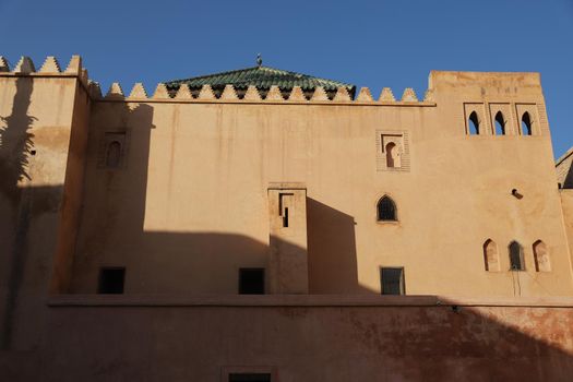 Saadiens Tombs in Marrakech City in Morocco