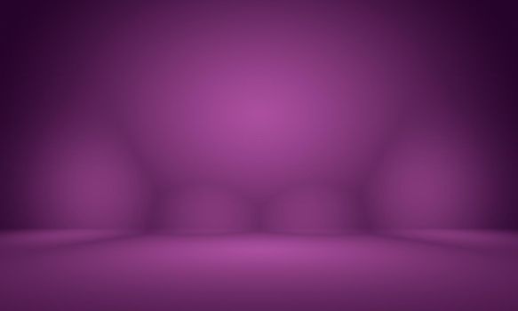 Studio Background Concept - abstract empty light gradient purple studio room background for product