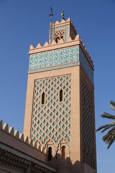 Moulay el Yazid Mosque in Marrakech City, Morocco