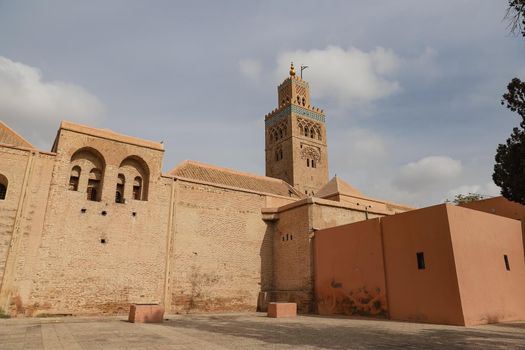 Kutubiyya Mosque in Marrakesh City in Morocco