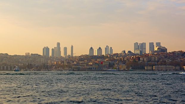 Istanbul the capital of Turkey, eastern tourist city.