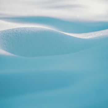 Curves made by snow background