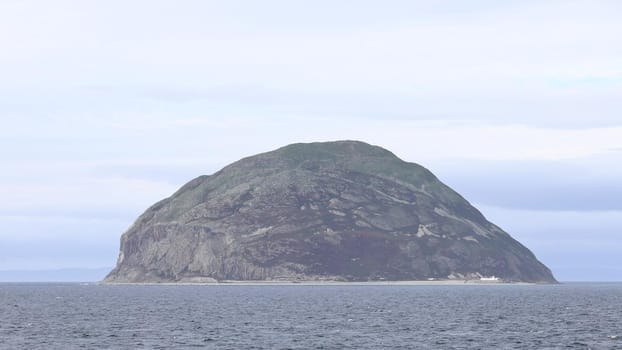Ailsa Cragg is a remote uninhabited island in the outer Firth of Clyde.  The island to the west of mainland Scotland is a  popular destination for boat tours.