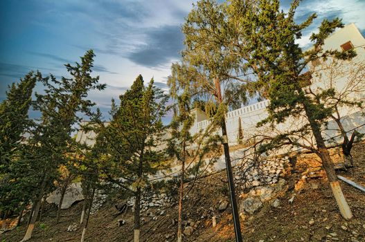 The monastery of Saint Nektarios (Agios Nektarios), in Aegina island, Attica, Greece, Europe.