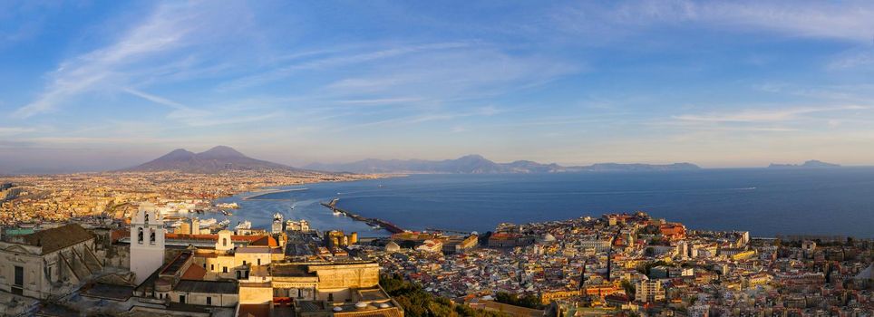 Italy, Campania, Naples, historical centre classified as World Heritage by UNESCO, general view of the city, High quality photo