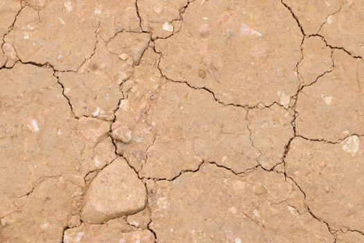 Texture of cracked earth, background. Soil texture