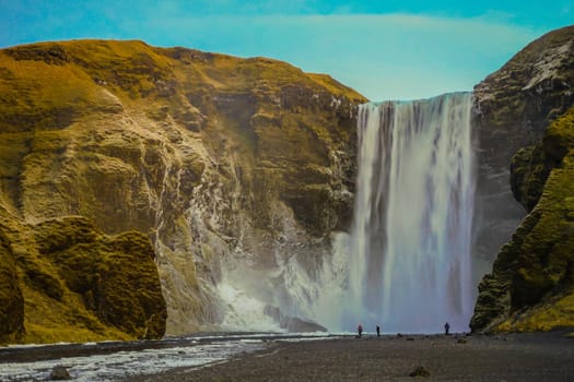 Skuga fosse waterfall. Shooting Location: Iceland