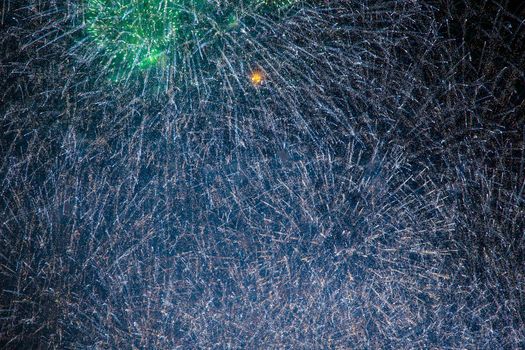Fireworks (2018) of Tamagami Fireworks Festival. Shooting Location: Tokyo metropolitan area