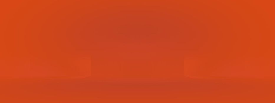 Abstract Smooth Orange background layout design,studio,room, web template ,Business report with smooth circle gradient color.