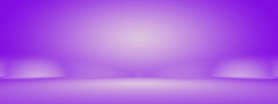 Studio Background Concept - abstract empty light gradient purple studio room background for product