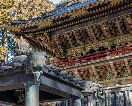 The Toshogu Shrine in Nikko, Japan.