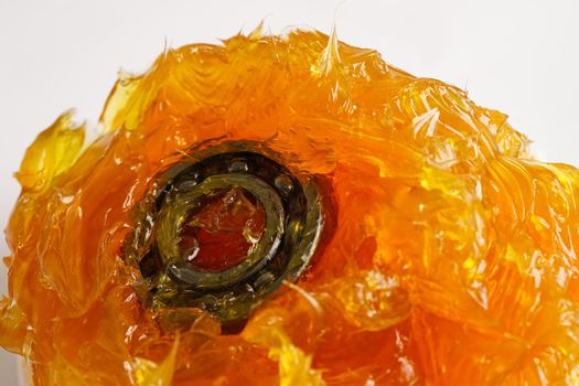 Grease and ball bearing, lithium machinery lubrication for automotive and industrial.      