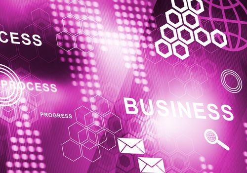 Digital background image presenting modern business concepts