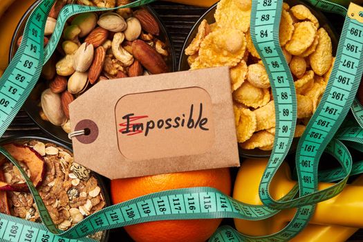 Nuts, cornflakes and measuring tape. Love makes the impossible possible.