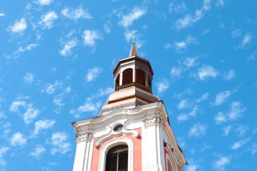 Poznan, Poland, July 15, 2021: view of the town hall on the central square