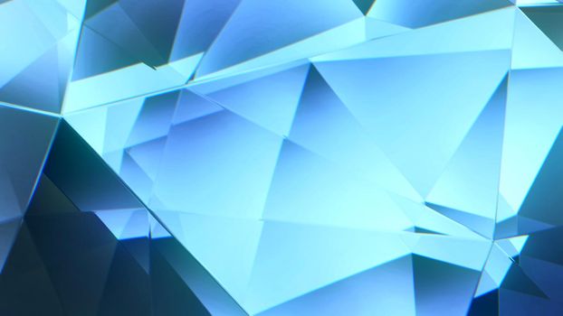 diamond facets abstract diffraction background