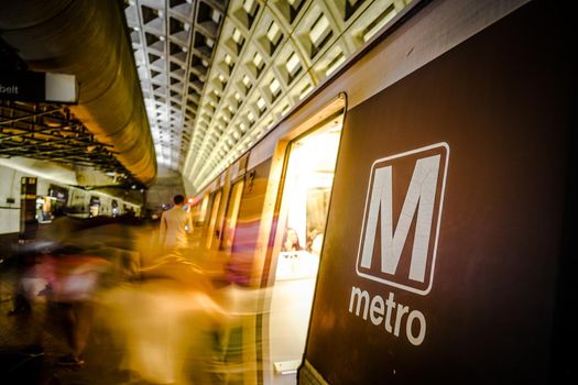 Washington DC Subway. Shooting Location: Washington DC