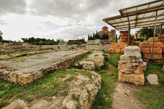 Kerameikos, the cemetery of ancient Athens in Greece. This was actually the cemetery of ancient Athens and was continuously in use from the 9th century BC until the Roman times.