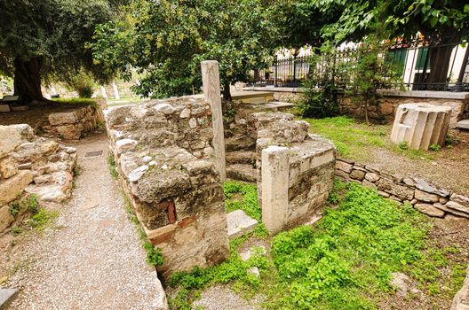 Roman Agora in Athens of Greece