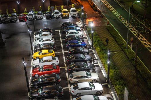 Colorful car images. Shooting Location: Yokohama-city kanagawa prefecture