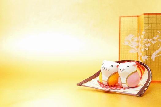 Money year calendar material (New Years card and New Year material). Shooting Location: Yokohama-city kanagawa prefecture
