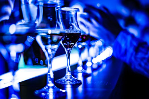 Image of stylish wine glass. Shooting Location: Tokyo metropolitan area
