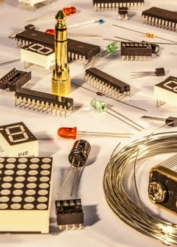 Many electronic work parts. Shooting Location: Yokohama-city kanagawa prefecture