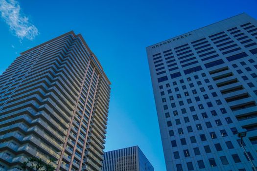 Building group in Shinagawa Ward, Tokyo. Shooting Location: Tokyo metropolitan area