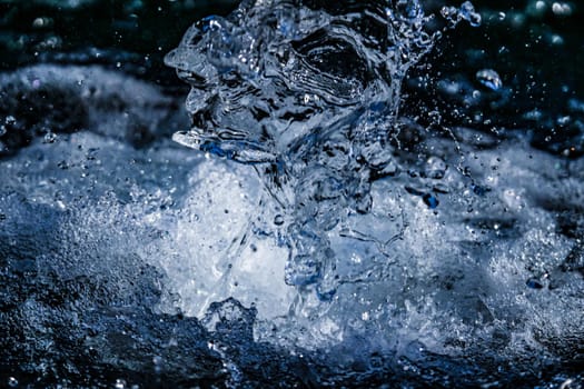 Image of water splash. Shooting Location: Yokohama-city kanagawa prefecture