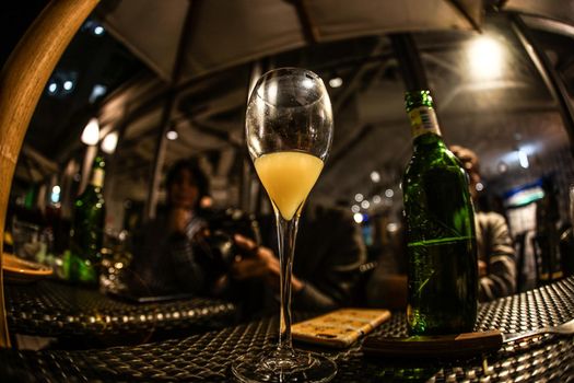 Image of alcohol. Shooting Location: Tokyo metropolitan area