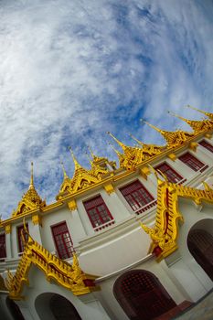 Wat Lachandalum Rohaplassate (Thailand Bangkok). Shooting Location: Bangkok, Thailand