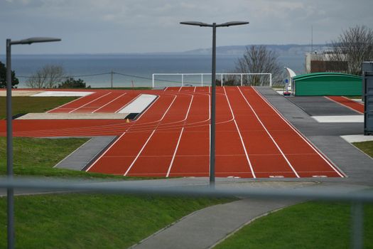 Treadmill at the sports stadium
