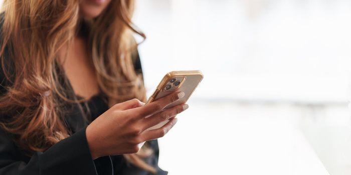 A businesswoman completes KYC using an online banking program in order to open a digital savings account. The definition of cyber security