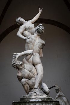 The Rape of Proserpina, Renaissance statue by Giambologna, Florence, Italy