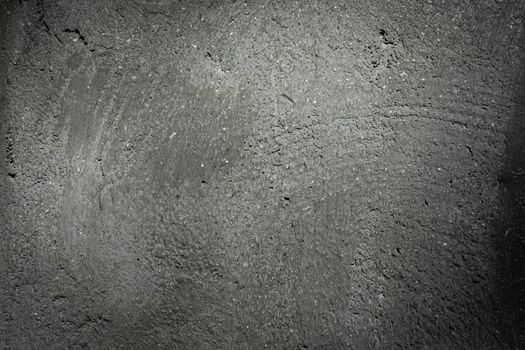 Background concrete. Gray wall, old dark plaster texture. Backdrop