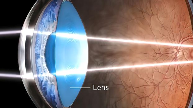 Eye Anatomy - Internal Structure, Medically Accurate 3D illustration